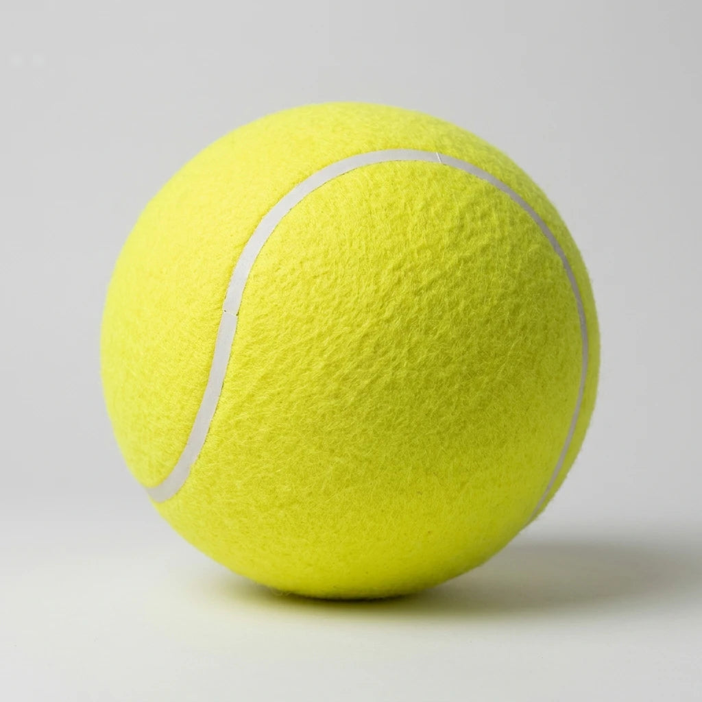 Giant Tennis Ball for Dogs — side view