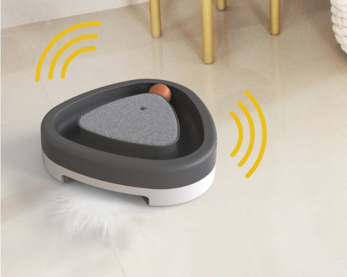 Cat ball track with smart turntable!