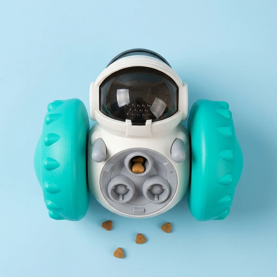 Smart Tumbler Dog Slow Feeder — dog using it