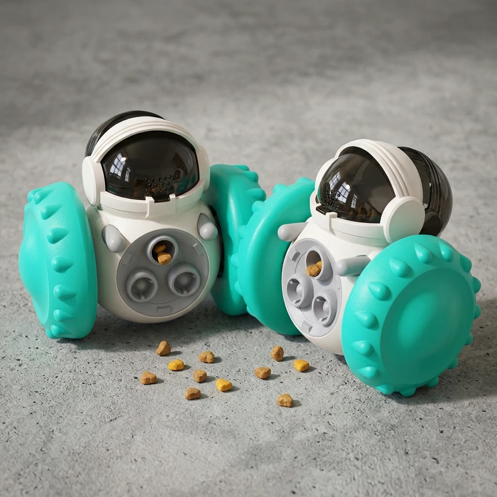 Smart Tumbler Dog Slow Feeder — side view